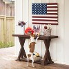 Classic American Flag Wooden Wall Art - 3 of 4