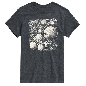 Men's - Instant Message - Celestial Objects Short Sleeve Graphic T-Shirt - 1 of 4