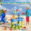 Skirfy Kids Sand Water Table for Beach, 41PCS Activity Sensory Play Table Toys for Toddlers, Water Activity Tables for Outside Backyard - 4 of 4