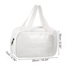 Unique Bargains Portable Double-Hand Carry Makeup Bag 1 Pc - 2 of 4