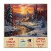 Sunsout Snow Landscape 1000 pc Jigsaw Puzzle 27078 - 3 of 4