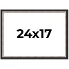 PosterPalooza | Simple Silver Picture Frame - UV Acrylic, Backing Board, Hanging Hardware Included - 2 of 4