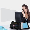 Enday 3 Ring Zipper Binder, 2 inch Binder with Zipper, 880 Sheet Capacity 5 Pockets Expanding File Folder - 2 of 4