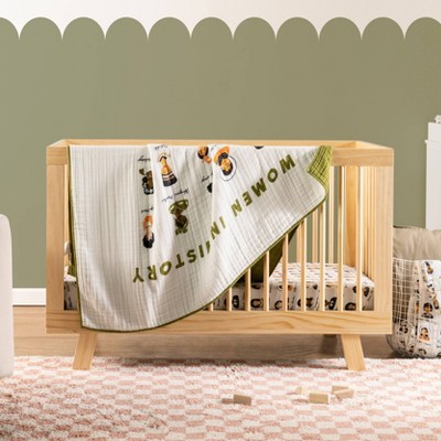 Women in History Organic Cotton Muslin Quilt
