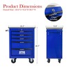 VASIP Double-Door Dustproof Tool Cart  with Layered Clapboard, Multifunctional Tool for Home,Garage - 2 of 4