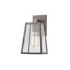 Chloe Lighting Leodegrance Transitional 1 Light Rubbed Bronze Outdoor Wall Sconce 11" Height - 3 of 4