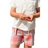 Boy's Crew Plaid Shorts - ME & HENRY - 2 of 2