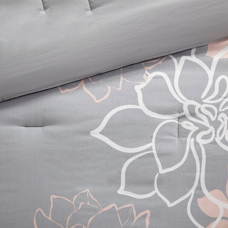 Jane Floral Print Comforter Set - Madison Park, 6 of 13