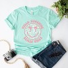 Simply Sage Market Women's Hello Sunshine Leopard Smiley Face Short Sleeve Graphic Tee - 2 of 2