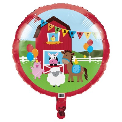 Farm Fun Mylar Balloon