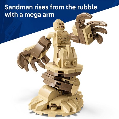 Детские конструкторы LEGO Marvel Epic Battle: Spider-Man vs. Sandman 76334 — фото 5