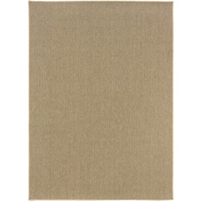 Oriental Weavers Karavia 2067X Light Brown Indoor/Outdoor Area Rug - 2'5" x 4'5"