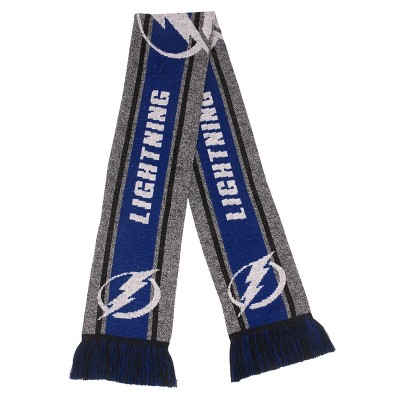 NHL Tampa Bay Lightning Gray Big Logo Scarf