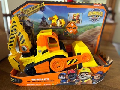 Rubble & Crew Rubble Deluxe Bulldozer Toy Vehicle : Target