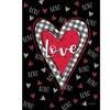 Briarwood Lane Valentine's Garden Flag 12x18 For Outdoor Plaid Heart For Valentine's Garden Flag Flags For Outside - 3 of 4