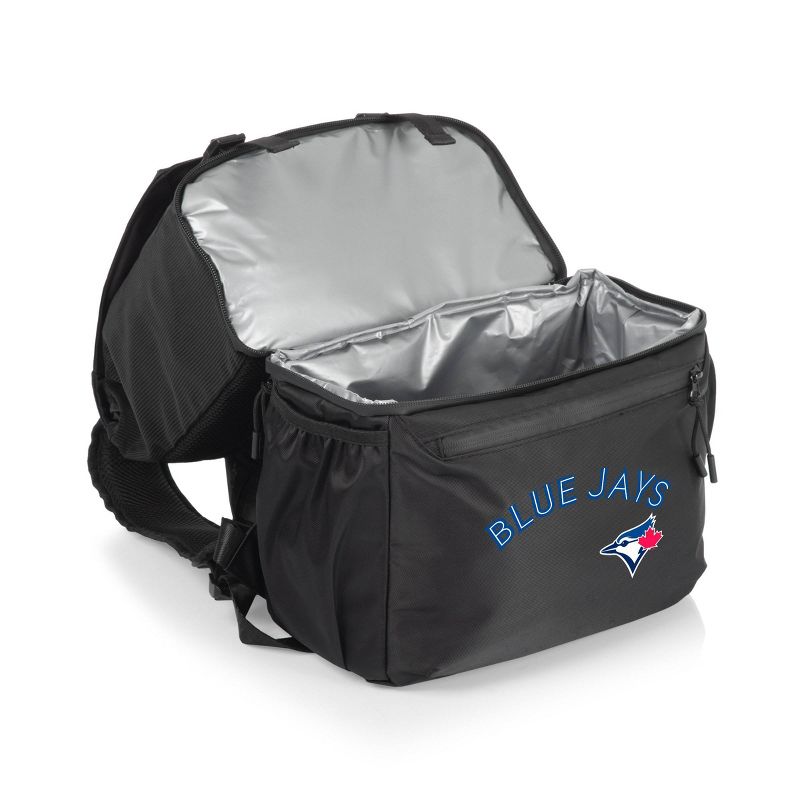 MLB Toronto Blue Jays Tarana Backpack Soft Cooler - Carbon Black, 2 of 6