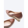 Roses U Cut Leather Wedges - 4 of 4