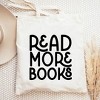 City Creek Prints Read More Books Canvas Tote Bag - 15x16 - Natural - 2 of 2