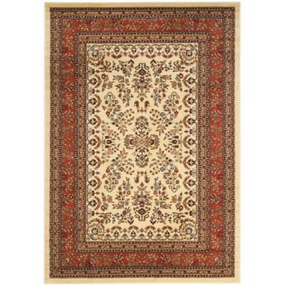 Safavieh Florida Shag Teppich Läufer – Weicher Hochflor In Creme/Blau, 2'3" X 11'