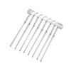 Unique Bargains No Slip Hair Side Combs Accessories Metal For All Age 4 Pcs - 4 of 4