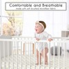 Sweet Jojo Designs Boy, Girl, Unisex/Gender Neutral Baby Fitted Crib Sheet Gingham Checkered Plaid Beige and White - 2 of 4