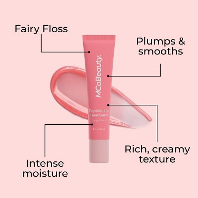 MCoBeauty Peptide Lip Treatment - Fairy Floss - 0.52oz