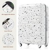 Sapphtopaz 3pcs Hardshell Luggage Sets with USB Port ABS+PC Suitcase Durable Luggage Carry On Suitcase, Spinner Wheels, TSA Lock (20" 24" 28") - 2 of 4