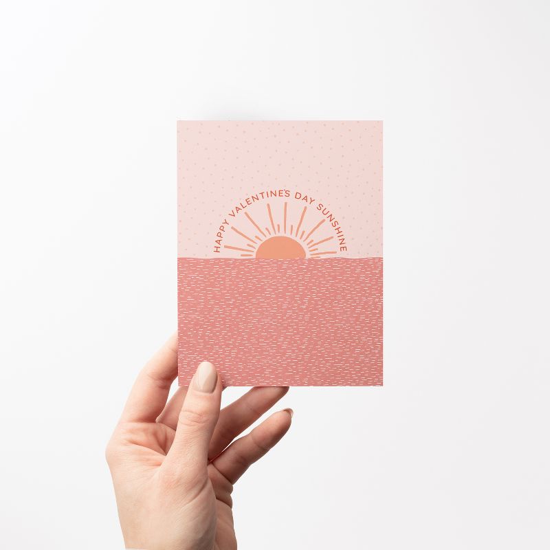 Love/Friendship Greeting Card Pack (3ct) "Happy Valentine's Day Sunshine" by Ramus & Co, 3 of 6