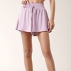 Anna-Kaci Active Women's High Waist Athletic Skort with Inner Shorts and Adjustable Drawstring Waistband - 2 of 4