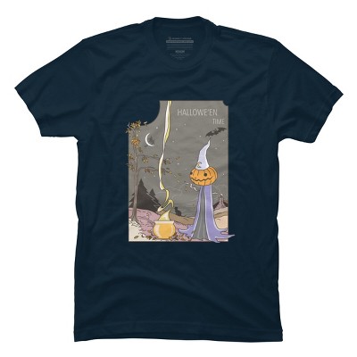 Men's Design By Humans Halloween magic brewery By runcatrun T-Shirt