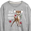 Boys' - Disney - Christmas - I'm Snow Cute Roses Long Sleeve Graphic T-Shirt - 2 of 4