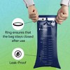 FifthPulse Disposable Navy Blue Emesis Bags, Barf Bags for Kids & Adults, Vomit Bags for Traveling, Great for Motion Sickness & Nausea - 3 of 4