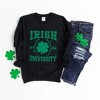 Simply Sage Market Women's Graphic Sweatshirt  Irish University Clover - 3 of 4