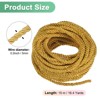 Unique Bargains Soft Polyester Decorative Cord Twisted Rope Trim 1 Pc - 3 of 4