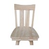 International Concepts Ava Counter Height Stool - With Swivel 24" Seat Height - 2 of 4