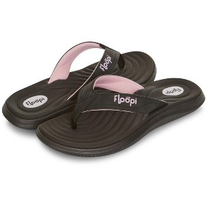 Womens Memory Foam Textured Flip Flop Sandal - 1 of 4