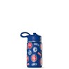 NBA Detroit Pistons 14oz Kids Stainless Steel Water Bottle With Straw Lid and Flexible Handle - 2 of 4
