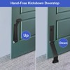 Unique Bargains Non-Slip Silicone Iron Self-Adhesive Door Stop - image 2 of 4