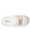 Dearfoams Women's Bridal Celebration Fuzzy Scuff House Slipper - 3 of 4