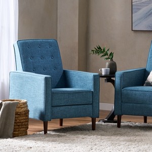 GDFStudio Mason Mid-Century Modern Tufted Pushback Recliners - 1 of 4