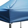 Maggift Canopies and Gazebos, Instant Setup Shade for Camping, Parties or Outdoor Events, Easy to Set Up and Take Down, Blue，240"*120"*132" - 3 of 4