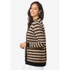Jessica London Women's Plus Size Fine Gauge Cardigan - 4 of 4