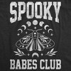 Scary Babes Club Crewneck Sweatshirt Funny Hot Halloween Scary Season Lovers Longsleeve - Crazy Dog Crew Neck Sweatshirt - 2 of 4