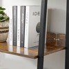 VASAGLE Bookshelf 5-Tier Extra Wide Book Shelf Bookcase Rustic Brown and Black - 3 of 4