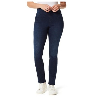 Gloria Vanderbilt Womens Amanda Straight Leg Jeans