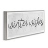 Stupell Industries Winter Wishes Sentiment, 24" x 10" - 3 of 4
