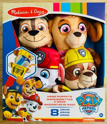 Melissa & Doug Paw Patrol Pup-pet Hand Puppet Set : Target