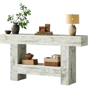 Tribesigns 62.99-Inch Long Console Table, Farmhouse Entryway Table with Storage - 1 of 4