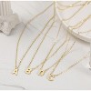 Delicate Heart Pendant Necklace, 14K Gold Plated Dainty Chain, Gift for Women - 4 of 4