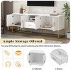 NicBex TV Stand for 70 Inch TV with Metal Handles and Legs,TV Entertainment Center with 1 Drawer and 2 Cabinets,TV Console Table for Living Room - 4 of 4